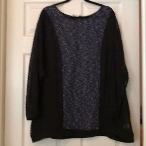 B Vintage3X top 85% poly15% cotton&100% silk